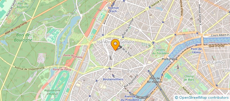 localisation de l'entreprise ALJ à BOULOGNE-BILLANCOURT