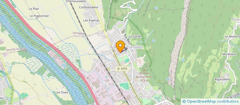 localisation de l'entreprise ALJ MACONNERIE  SAINT-EGREVE