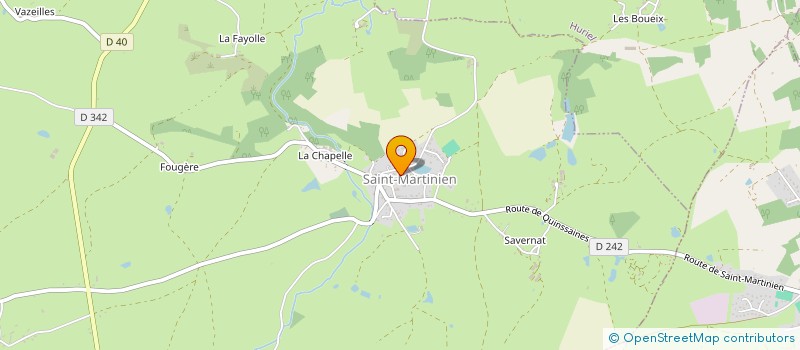 localisation de l'entreprise ALJ PARTICIPATIONS à QUINSSAINES
