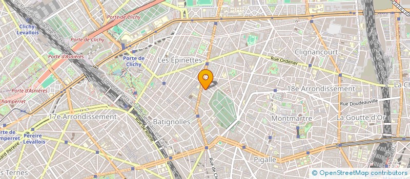 localisation de l'entreprise ALJAN SA  PARIS