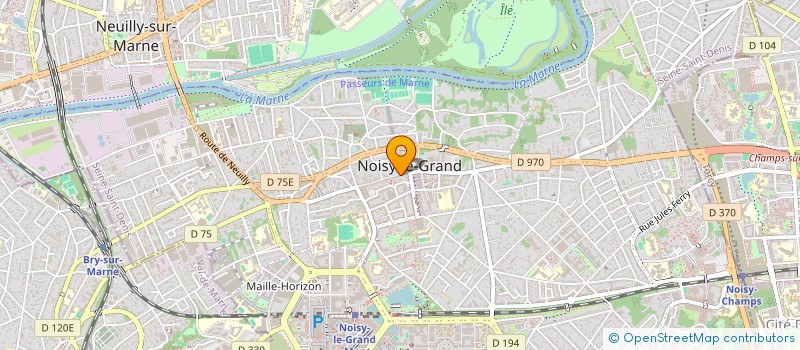 localisation de l'entreprise ALJC à NOISY-LE-GRAND