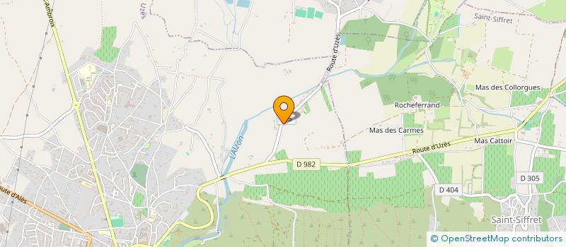 localisation de l'entreprise ALJEM  SAINT-VICTOR-DES-OULES