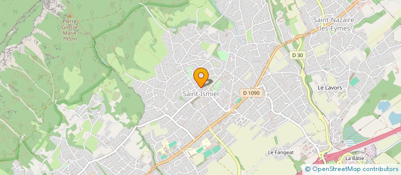 localisation de l'entreprise ALJENO  SAINT-ISMIER