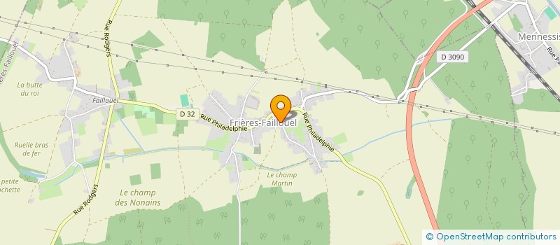 localisation de l'entreprise ALJEYA  FRIERES-FAILLOUEL