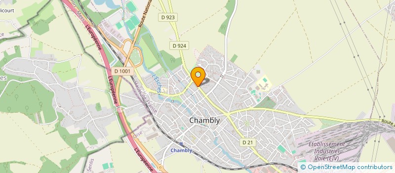 localisation de l'entreprise ALJF  CHAMBLY