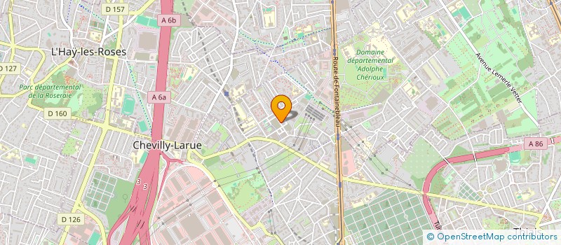 localisation de l'entreprise ALJG  CHEVILLY-LARUE