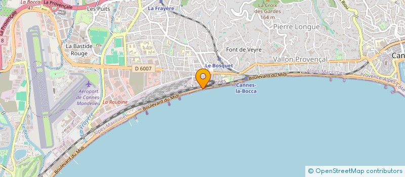 localisation de l'entreprise ALJI à CANNES