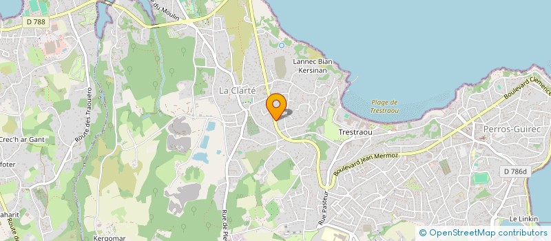 localisation de l'entreprise ALJISA  PERROS-GUIREC