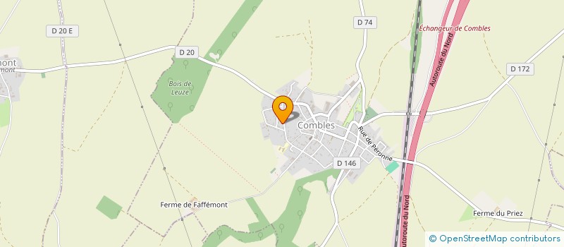 localisation de l'entreprise ALJMC  COMBLES