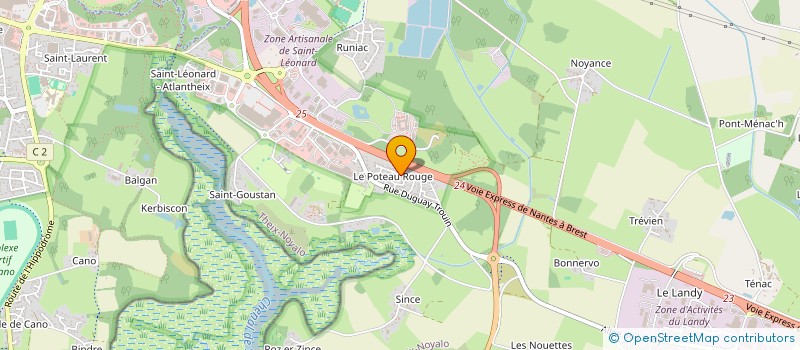 localisation de l'entreprise ALJN  THEIX-NOYALO