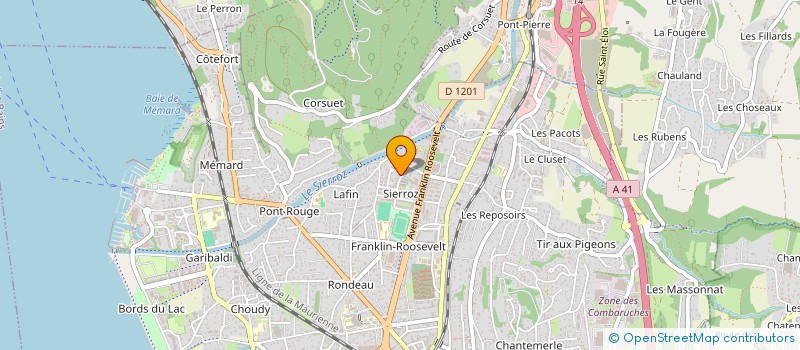 localisation de l'entreprise ALJOGREG  AIX-LES-BAINS