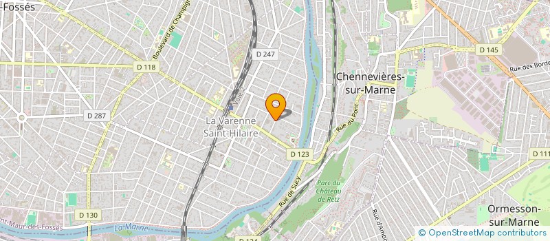 localisation de l'entreprise ALJOLINE à SAINT-MAUR-DES-FOSSES