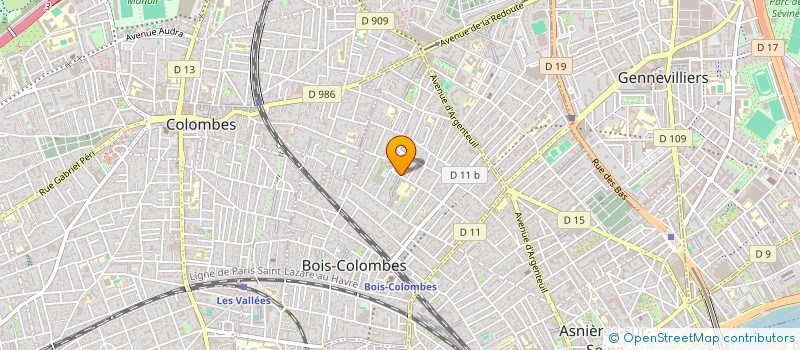localisation de l'entreprise ALJOMA à BOIS-COLOMBES