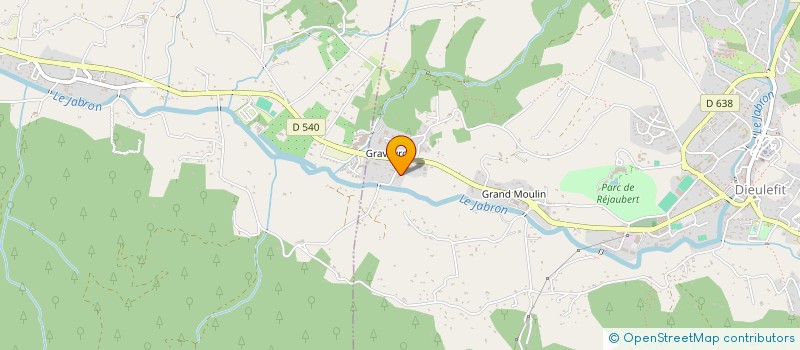 localisation de l'entreprise ALJOPA  DIEULEFIT