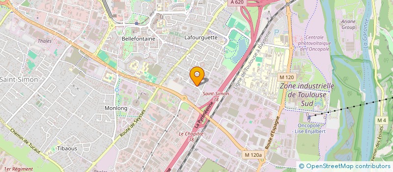 localisation de l'entreprise ALJOUMA à TOULOUSE