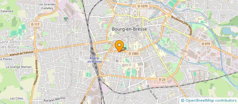 localisation de l'entreprise ALJUCLE à BOURG-EN-BRESSE