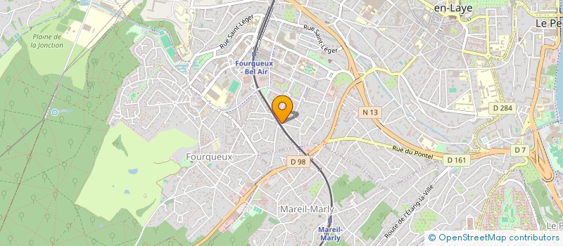 localisation de l'entreprise ALJUGA  SAINT-GERMAIN-EN-LAYE