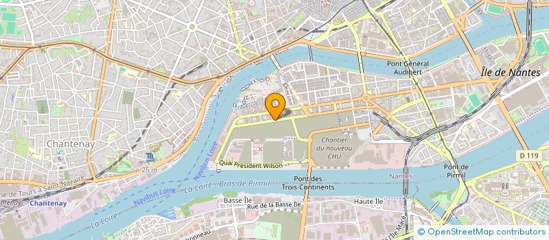 localisation de l'entreprise ALJUNA TECH à NANTES