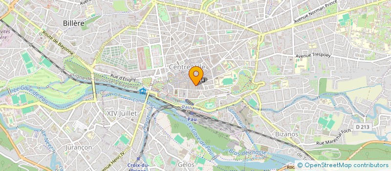 localisation de l'entreprise ALJV à PAU