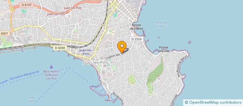 localisation de l'entreprise ALK à ANTIBES