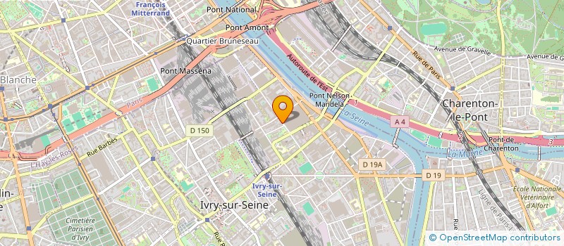 localisation de l'entreprise ALK'CARTEL RECORDS à IVRY-SUR-SEINE