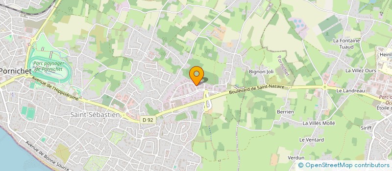 localisation de l'entreprise ALK INVESTISSEMENT  PORNICHET