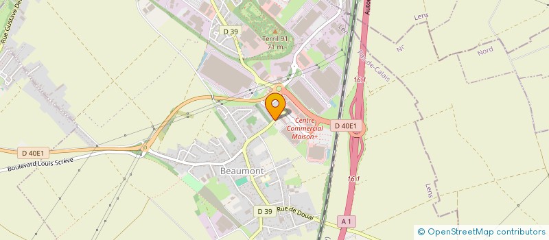 localisation de l'entreprise ALK TECH  HENIN-BEAUMONT