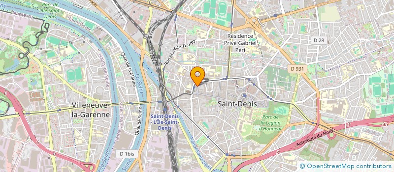 localisation de l'entreprise ALKA à SAINT-DENIS