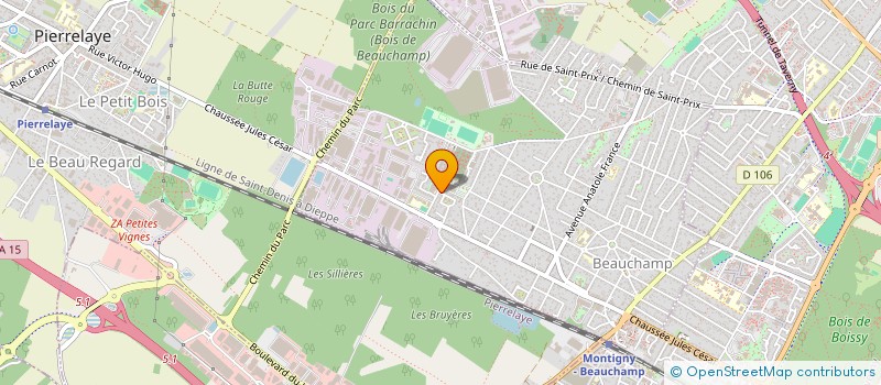 localisation de l'entreprise ALKA  BEAUCHAMP