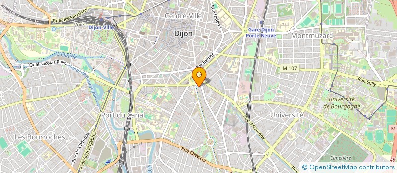localisation de l'entreprise ALKA à DIJON