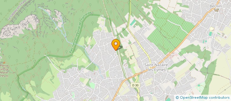 localisation de l'entreprise ALKA  SAINT-ISMIER