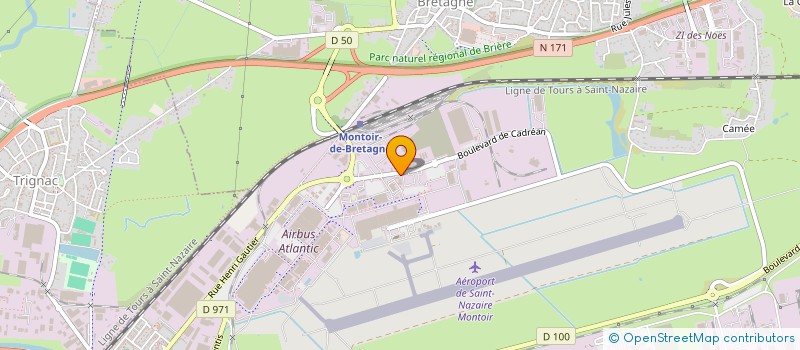 localisation de l'entreprise ALKA INTERNATIONAL à MONTOIR-DE-BRETAGNE