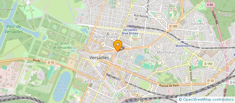 localisation de l'entreprise ALKA MARINE SOLUTIONS à VERSAILLES