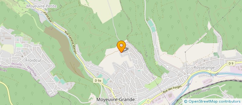 localisation de l'entreprise ALKA PLACO  MOYEUVRE-GRANDE