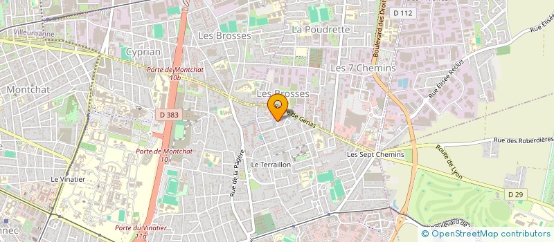 localisation de l'entreprise ALKA TRANS à BRON