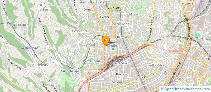 localisation de l'entreprise ALKAM à NICE