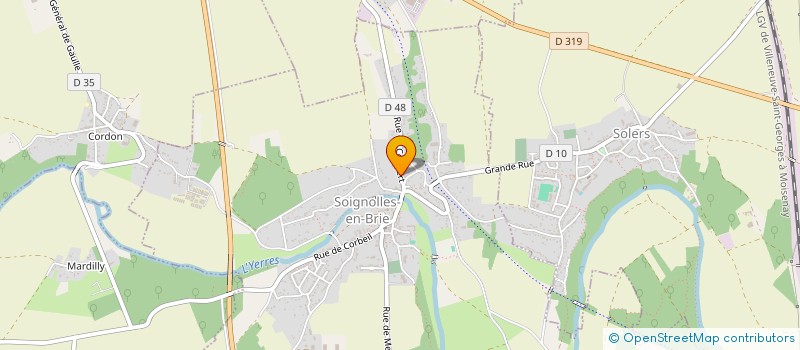 localisation de l'entreprise ALKAMA  SOIGNOLLES-EN-BRIE