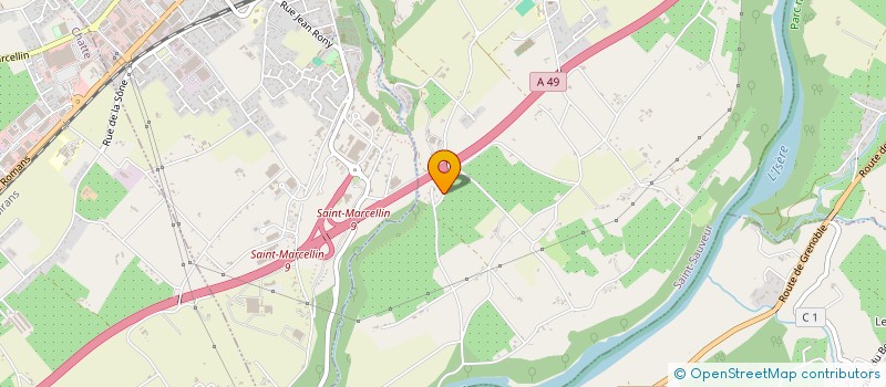 localisation de l'entreprise ALKAME à SAINT-SAUVEUR
