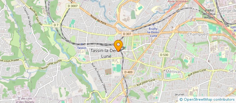 localisation de l'entreprise ALKANTARA  TASSIN-LA-DEMI-LUNE