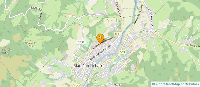 localisation de l'entreprise ALKAR SCOP à MAULEON-LICHARRE