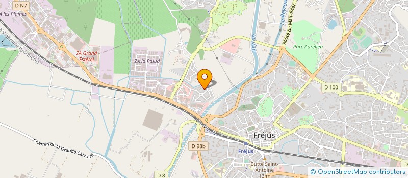 localisation de l'entreprise ALKAZUR à FREJUS