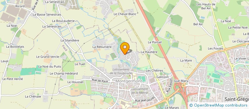 localisation de l'entreprise ALKE  SAINT-GREGOIRE