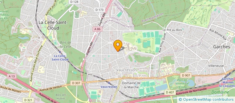 localisation de l'entreprise ALKE RH CONSEIL  VAUCRESSON