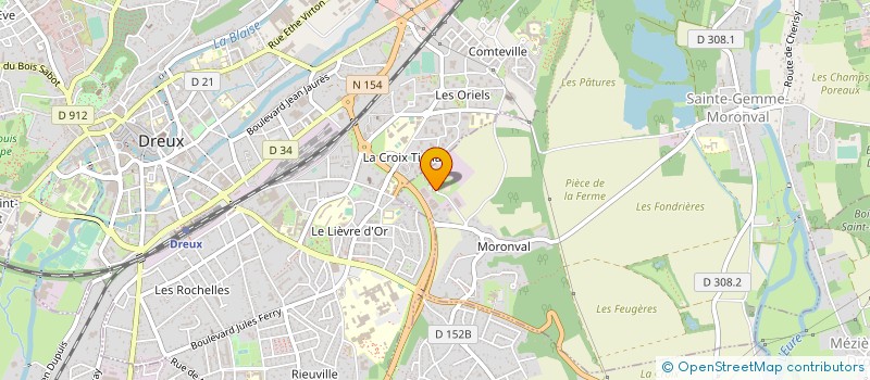 localisation de l'entreprise ALKEA à SAINTE-GEMME-MORONVAL