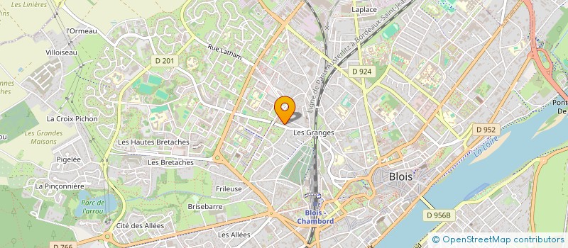 localisation de l'entreprise ALKEBULAN à BLOIS