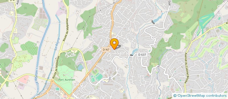 localisation de l'entreprise ALKEBULAN à FREJUS