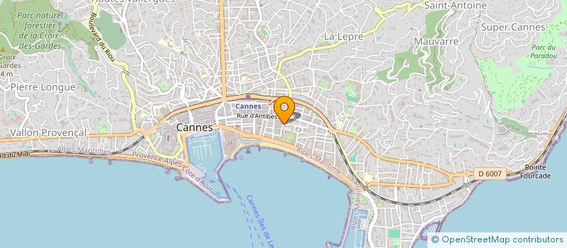 localisation de l'entreprise ALKEBULAN ADVISORY à CANNES