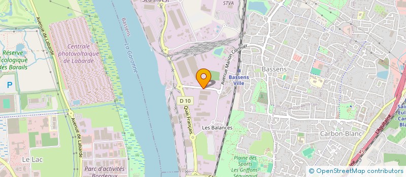 localisation de l'entreprise ALKEBULAN HOLDING  BASSENS