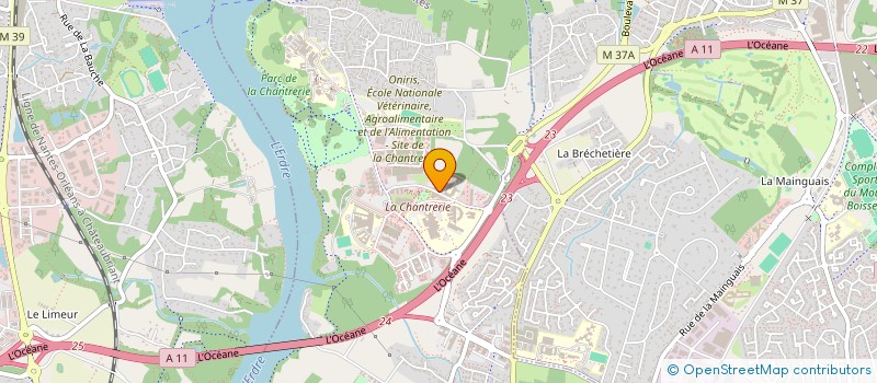 localisation de l'entreprise ALKEMI à NANTES