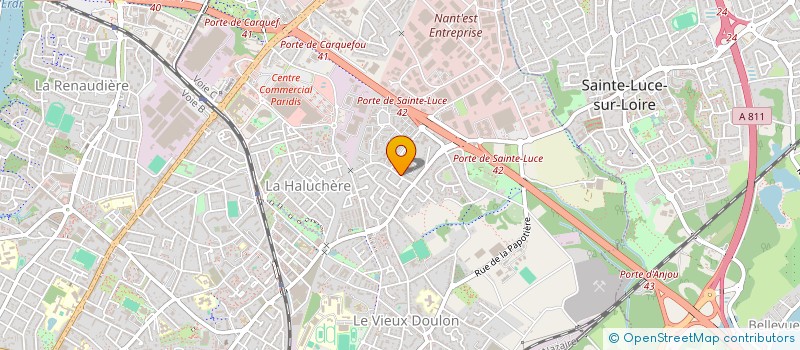 localisation de l'entreprise ALKEMI RH à NANTES